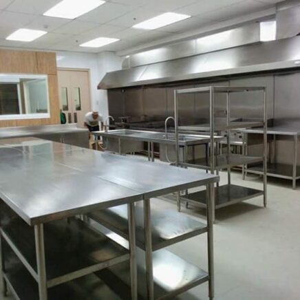 Stainless Steel Commercial Kitchen Fabrication