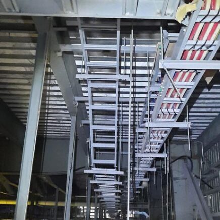 Industrial Wireways and Cable Wires Installation